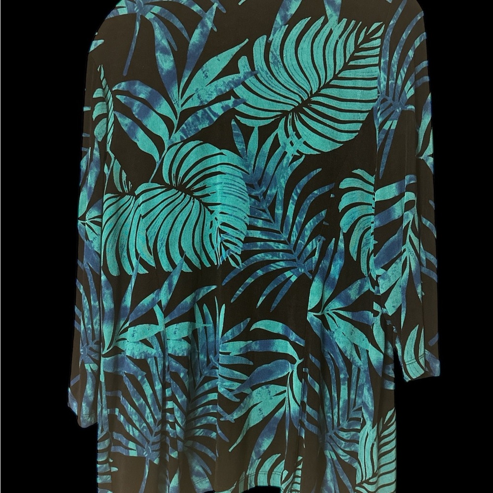 Autonomy Leaf Patterned Cardigan - image 4